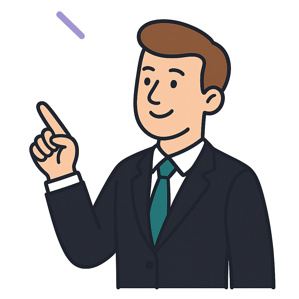 JLM assistant pointing at comparison section