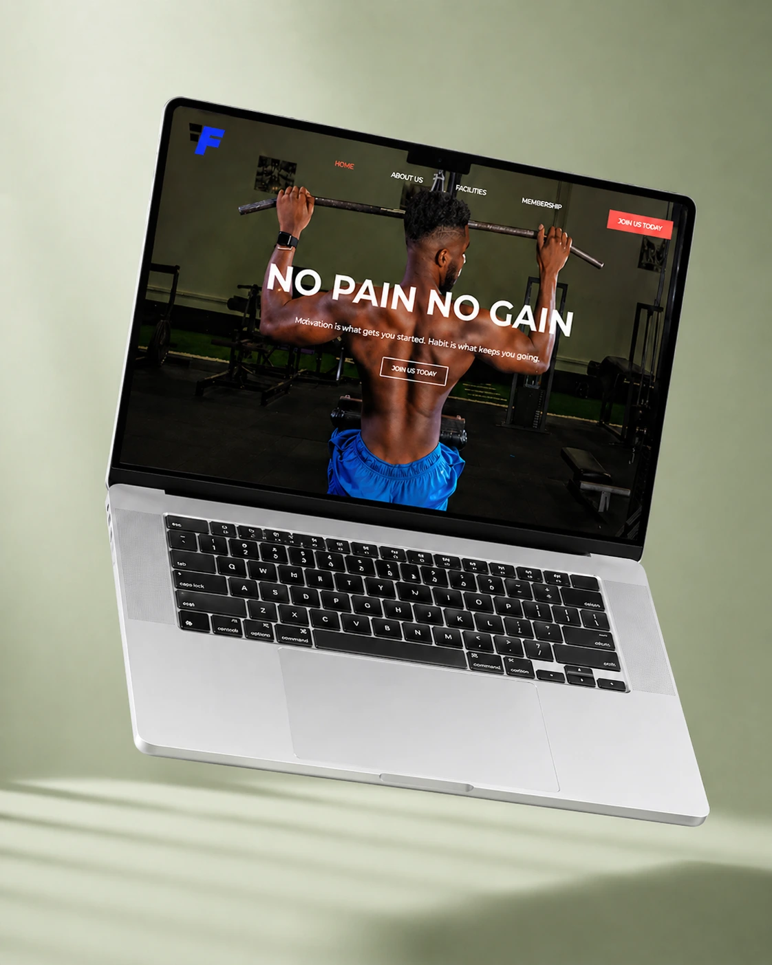 FleuriFit Coaching WordPress Fitness Coaching Website website project