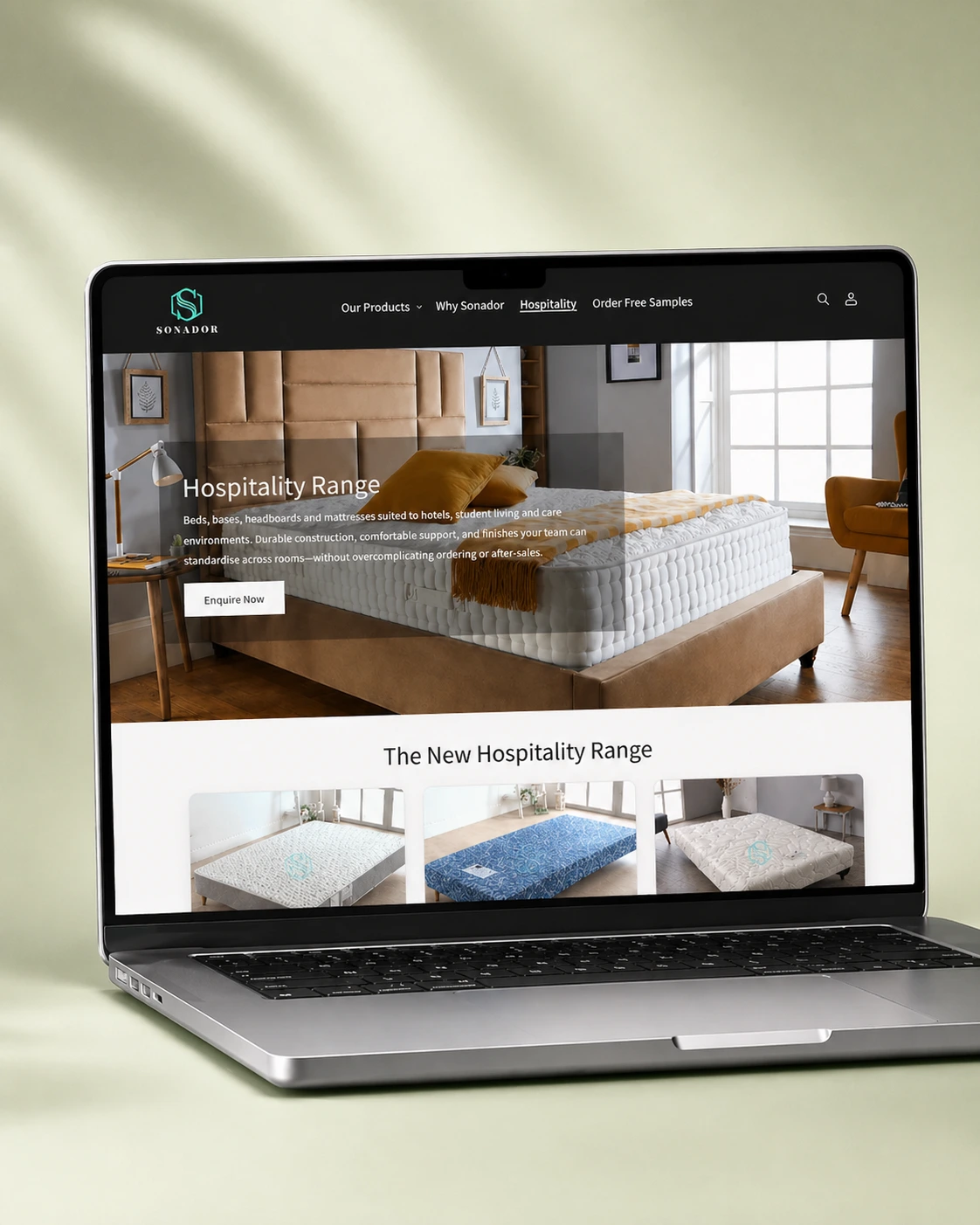 Sonador website project