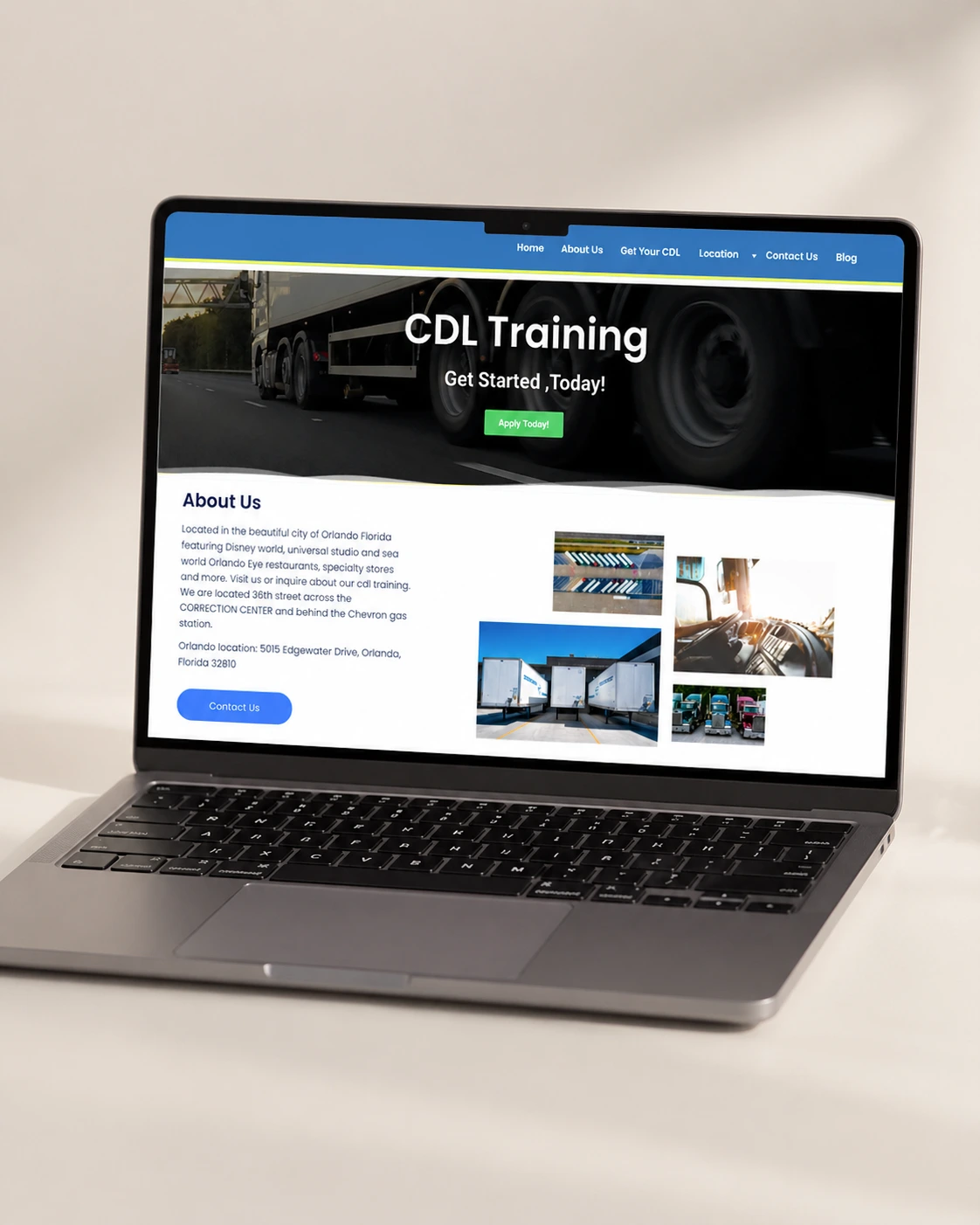 United CDLA Academy website project