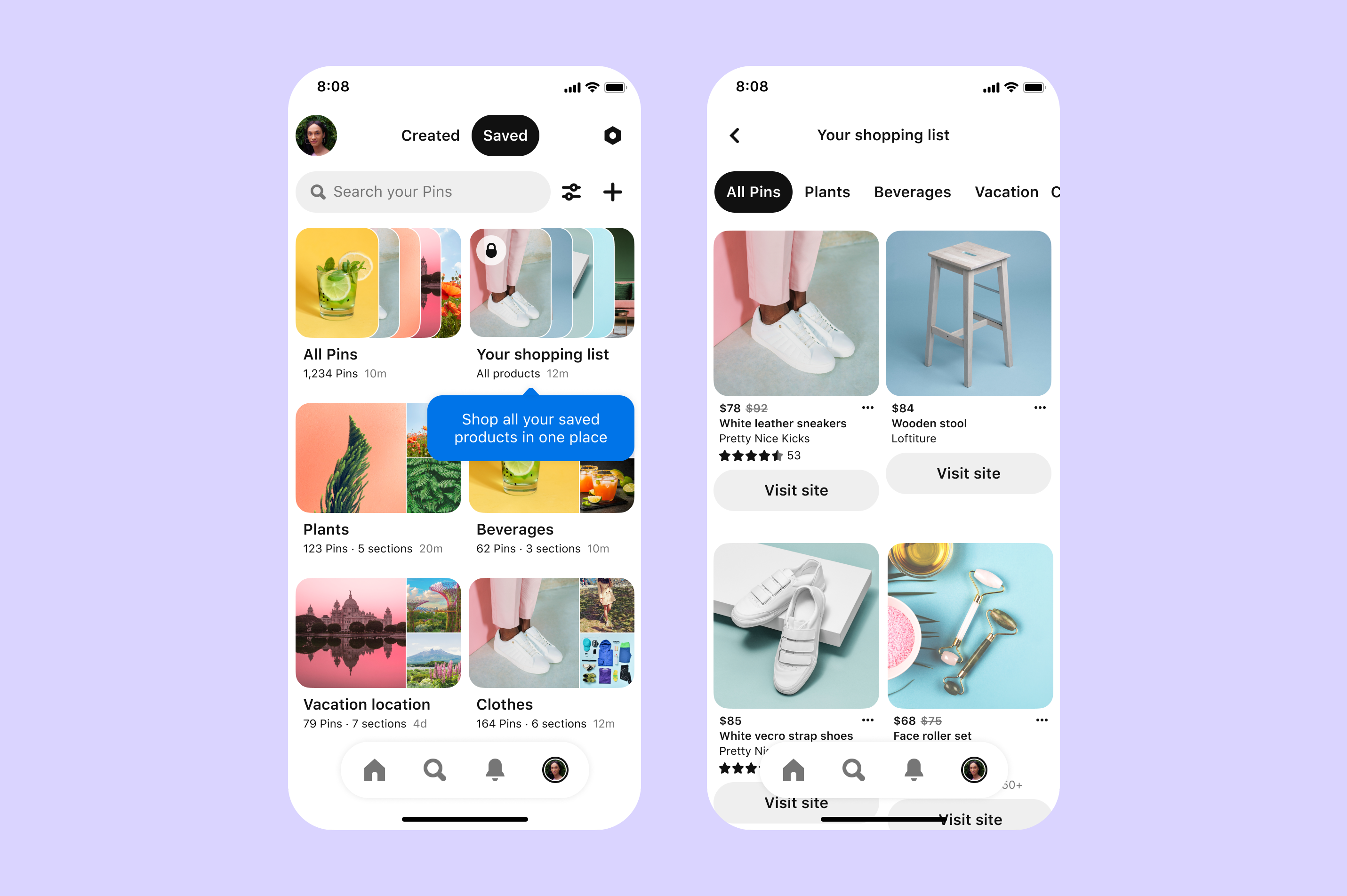 Shoppable Pins on Pinterest